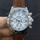 2017 Copy Rolex Cosmograph Daytona Watch SS White Diamond  Leather (1)_th.jpg